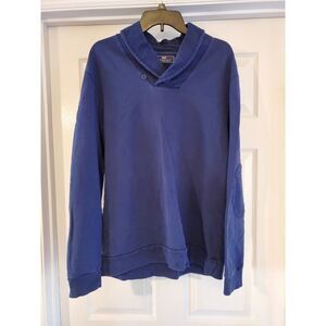 Vineyard Vines‎ Shawl Collar Men's Navy pullover Sweatshirt Large